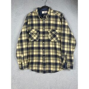 Vintage River Trade Men's Flannel Long Sleeve Shirt Size L